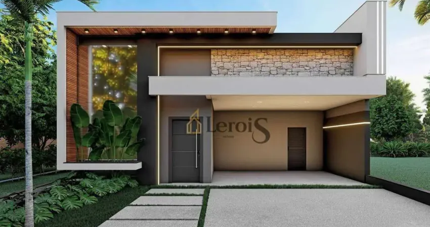 Casa com 3 dormitórios à venda, 205 m² por r$ 1.790.000,00 - condomínio residencial evidências - indaiatuba/sp