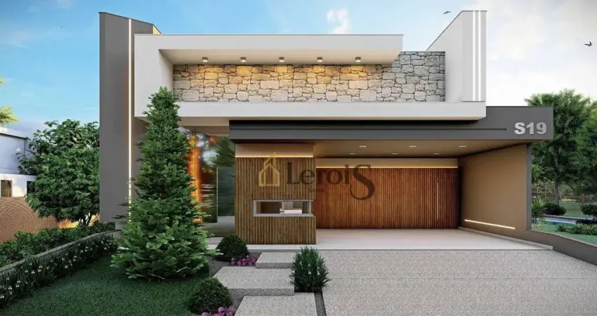 Casa com 3 dormitórios à venda, 195 m² por r$ 2.100.000,00 - condomínio maria cândida - indaiatuba/sp