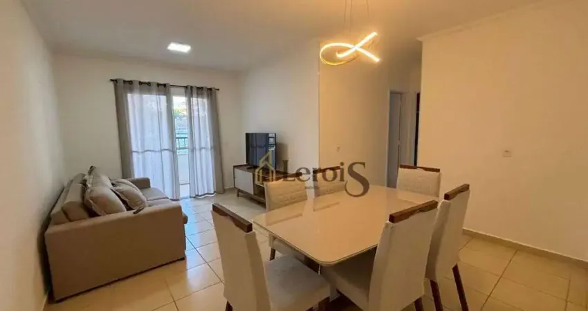 Apartamento com 2 dormitórios para alugar, 73 m² por r$ 4.300,00/mês - edificio torres de itu - itu/sp