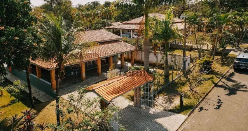 Chácara com 3 dormitórios à venda, 1180 m² por r$ 1.490.000 - condomínio zuleika jabour - salto/sp