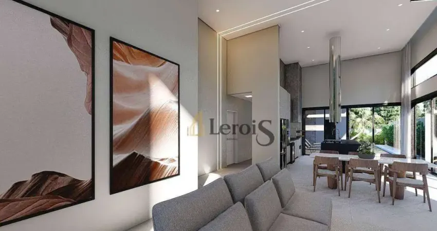 Casa com 3 dormitórios à venda, 202 m² por r$ 1.810.000,00 - condomínio residencial una - itu/sp