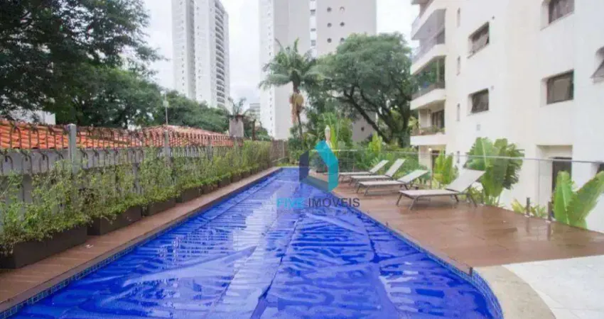 Apartamento com 4 dormitórios à venda, 330 m² por r$ 2.200.000,00 - santo amaro - são paulo/sp
