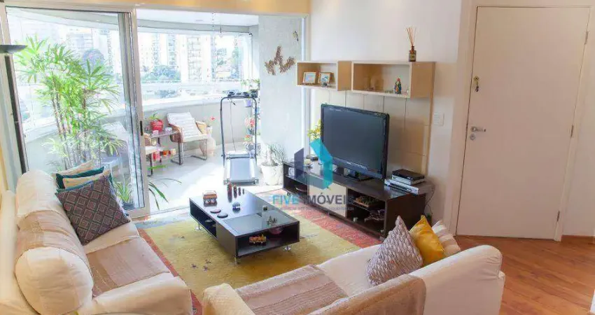 Apartamento à venda, 110 m² por r$ 1.300.000,00 - brooklin paulista - são paulo/sp
