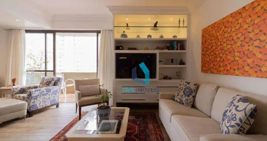 Apartamento com 3 dormitórios à venda, 170 m² por r$ 2.090.000,00 - moema - são paulo/sp