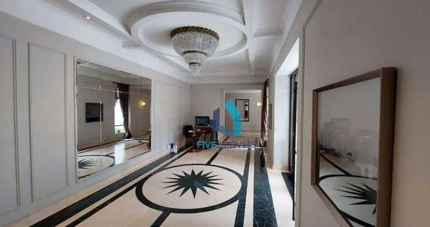 Apartamento com 4 suítes para alugar, 310 m² por r$ 18.244/mês - santo amaro - são paulo/sp