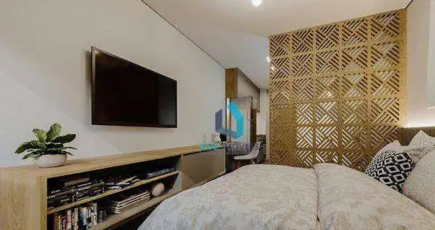 Studio à venda, 27 m² por r$ 250.000,00 - campo belo - são paulo/sp