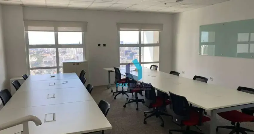 Andar corporativo para alugar, 135 m² por r$ 16.190,00/mês - morumbi (zona sul) - são paulo/sp