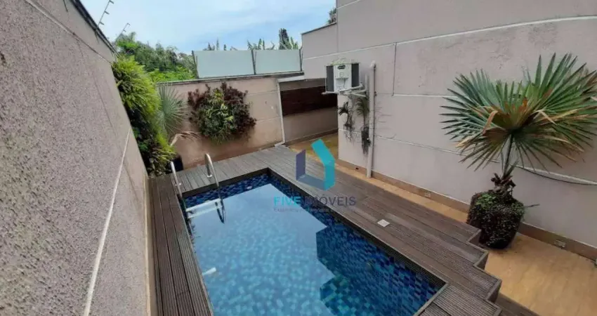 Casa de condominio com 3 quartos à venda , 300 m² por r$ 3.500.000 - brooklin - são paulo/sp