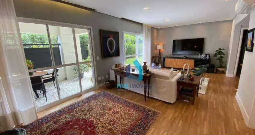 Apartamento garden, 592 m² - venda por r$ 5.200.000,00 ou aluguel por r$ 42.020,00/mês - chácara santo antônio - são paulo/sp