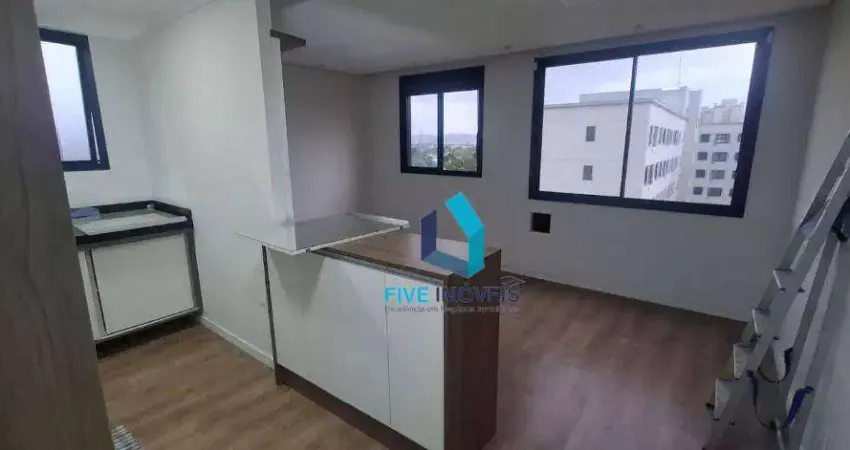 Apartamento com 1 dormitório para alugar, 35 m² por r$ 3.000,00/mês - jurubatuba - são paulo/sp