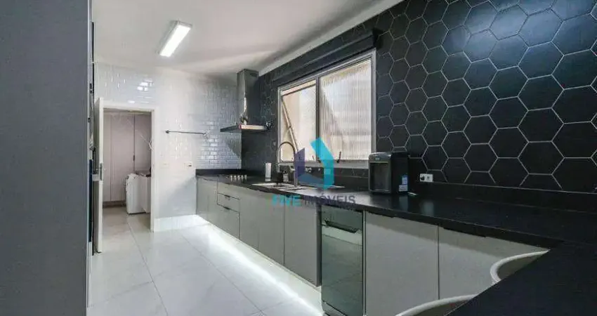 Apartamento com 4 dormitórios à venda, 182 m² por r$ 2.450.000,00 - moema - são paulo/sp