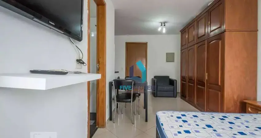 Apartamento com 1 dormitório à venda, 30 m² por r$ 335.000,00 - brooklin novo - são paulo/sp