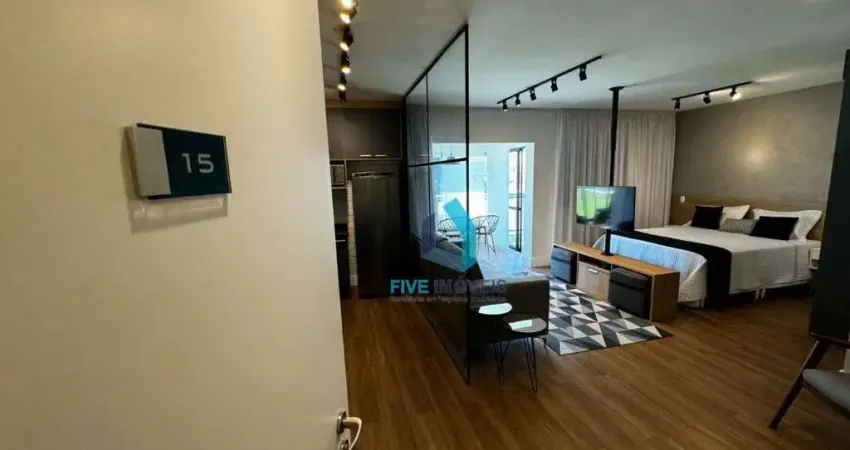 Apartamento com 1 quarto para alugar na Rua Américo Brasiliense, 2224, Chácara Santo Antônio, São Paulo