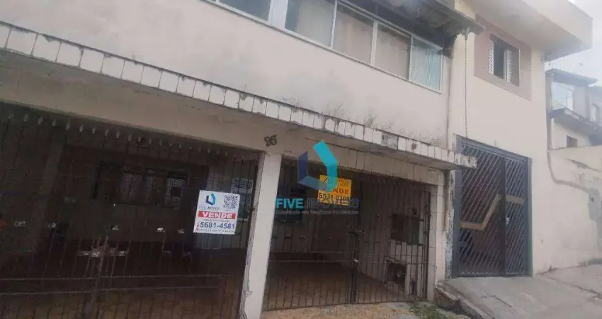 Sobrado com 5 dormitórios à venda, 350 m² por r$ 665.000,00 - campo grande - são paulo/sp