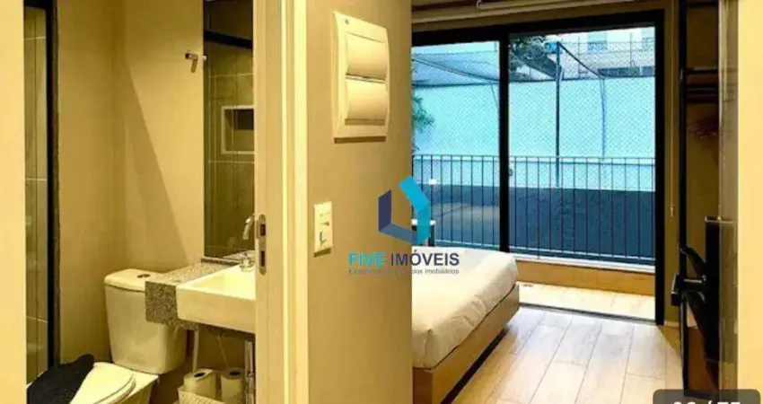 Apartamento com 1 dormitório à venda, 19 m² por r$ 570.000,00 - jardim paulista - são paulo/sp