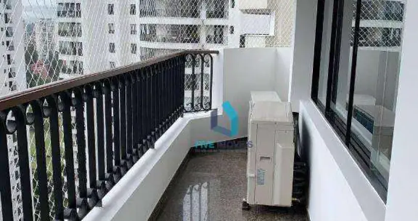 Apartamento com 4 dormitórios, 309 m² - venda por r$ 3.300.000,00 ou aluguel por r$ 23.320,00/mês - jardim marajoara - são paulo/sp