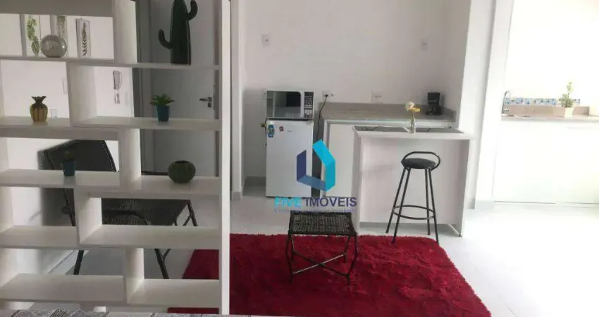 Studio com 1 dormitório para alugar, 35 m² por r$ 3.036,00/mês - santo amaro - são paulo/sp
