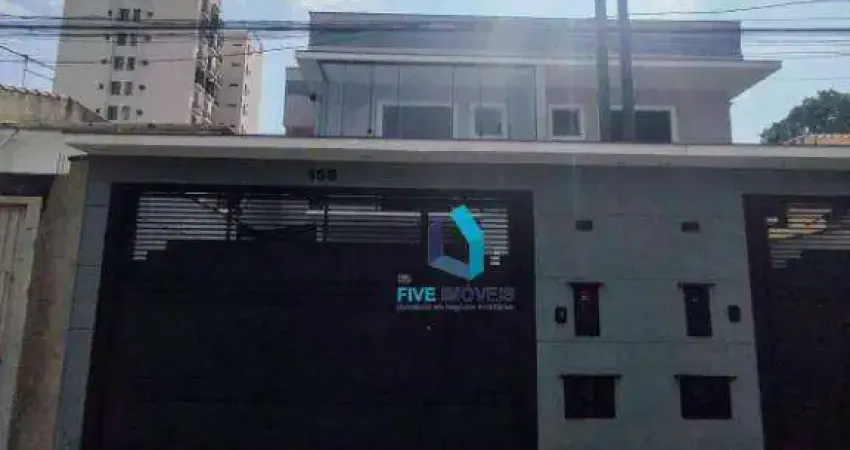 Sobrado com 2 suítes, 2 vagas e churrasqueira no jardim sabará