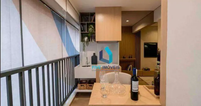 Apartamento com 2 dormitórios à venda, 63 m² por r$ 735.000,00 - chácara santo amaro - são paulo/sp