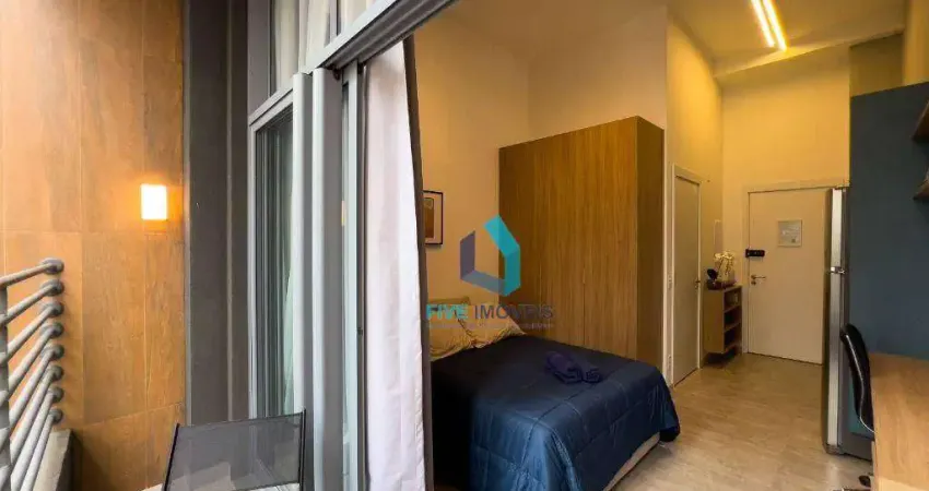 Apartamento com 1 dormitório à venda, 27 m² por r$ 470.000,00 - vila mariana - são paulo/sp