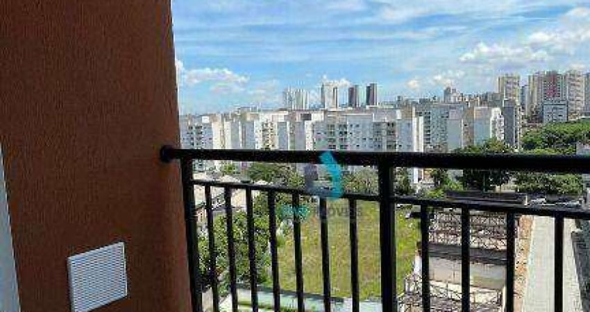 Apartamento com 2 dormitórios à venda, 37 m² por r$ 390.000,00 - campo grande - são paulo/sp