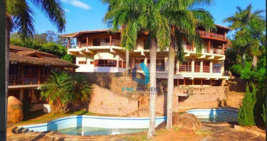 Casa à venda, 603273 m² por r$ 5.500.000,00 - observatório - vinhedo/sp