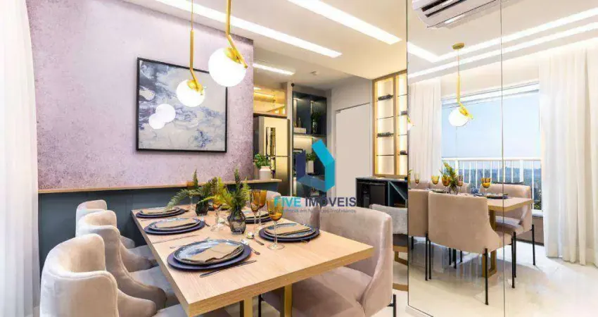 Apartamento com 1 dormitório à venda, 41 m² por r$ 419.000,00 - campo grande - são paulo/sp