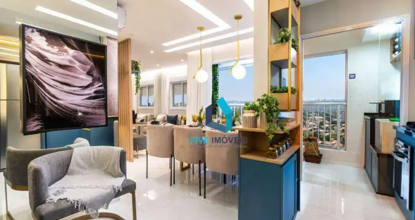 Apartamento com 2 dormitórios à venda, 41 m² por r$ 399.900 - campo grande - são paulo/sp