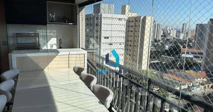 Apartamento com 3 dormitórios à venda, 130 m² por r$ 1.950.000 - centro diadema - diadema/sp