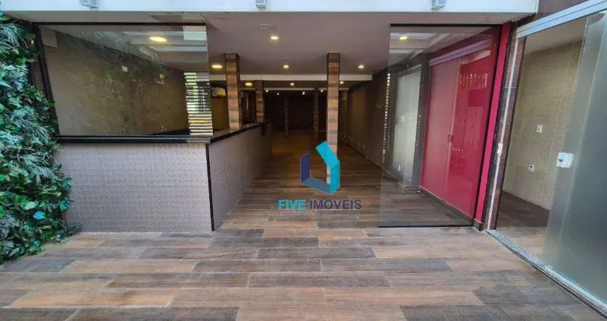 Salão para alugar, 170 m² por r$ 10.490,00/mês - morumbi - são paulo/sp