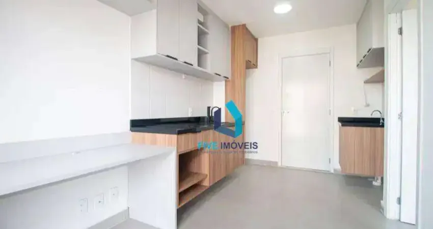 Apartamento com 1 dormitório para alugar, 27 m² por r$ 2.995,00/mês - campo belo - são paulo/sp
