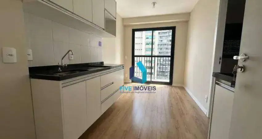 Apartamento com 1 dormitório para alugar, 27 m² por r$ 3.195,00/mês - campo belo - são paulo/sp