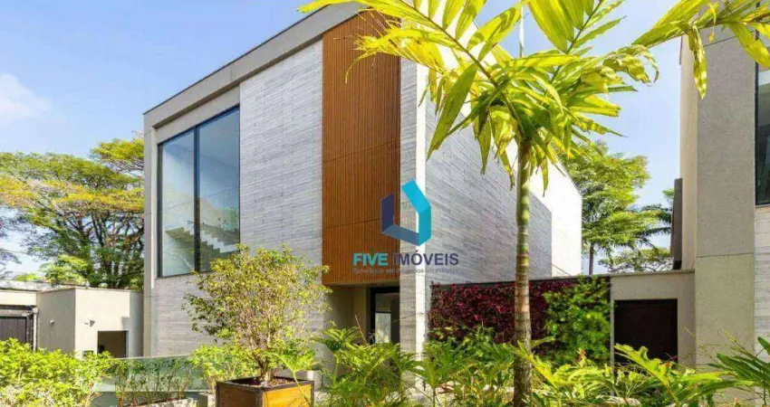 Casa com 5 dormitórios à venda, 869 m² por r$ 11.200.000,00 - brooklin - são paulo/sp