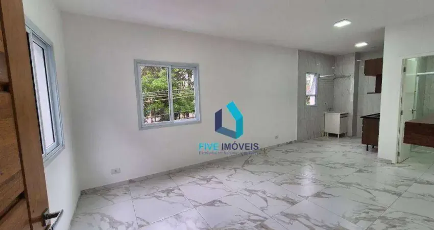 Studio com 1 dormitório para alugar, 29 m² por r$ 2.000,01/mês - interlagos - são paulo/sp