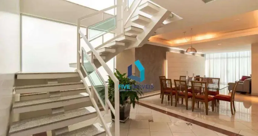 Sobrado com 4 dormitórios à venda, 414 m² por r$ 2.950.000 - jardim campo grande - são paulo/sp