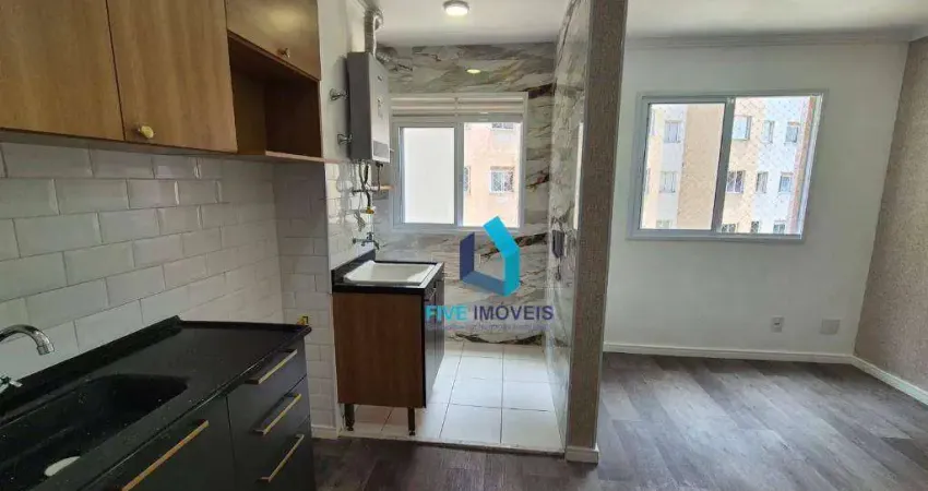 Apartamento com 2 dormitórios para alugar, 35 m² por r$ 1.750,00/mês - interlagos - são paulo/sp