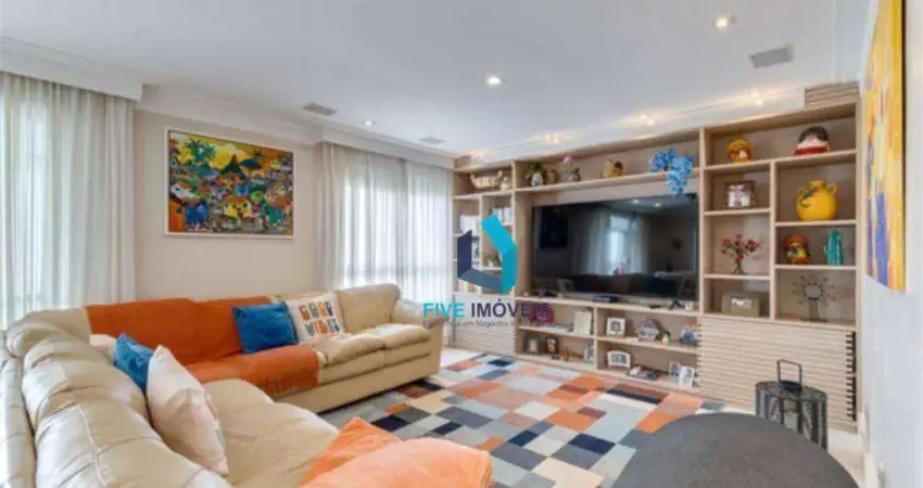 Apartamento com 3 dormitórios à venda, 185 m² por r$ 2.140.000 - campo grande - são paulo/sp