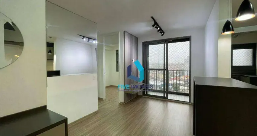 Apartamento com 2 dormitórios para alugar, 46 m² por r$ 3.000,00/mês - vila constança - são paulo/sp