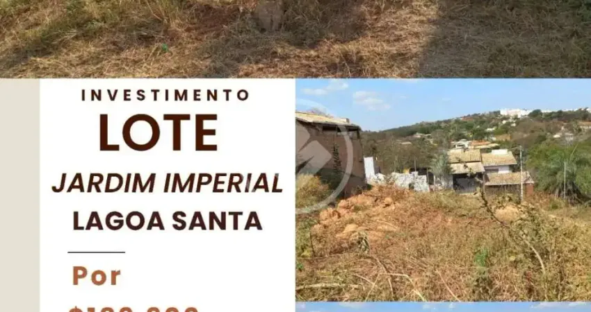 Terreno à venda na Sandro Cardoso de Souza, 185 e 187, Jardim Imperial, Lagoa Santa