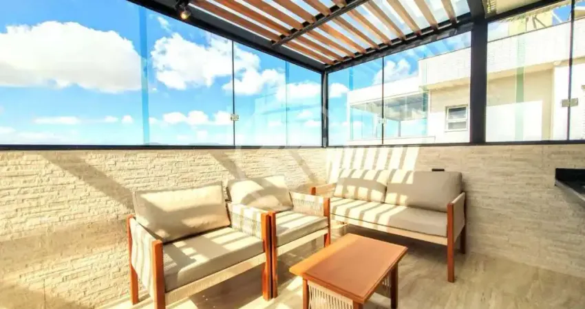 Cobertura maravilhosa no bairro planalto em belo horizonte, prédio com 6 unidades, toda cobertura com cortina de vidro, prédio 100% revestido c/ elevador e gás canalizado codigo: 154999