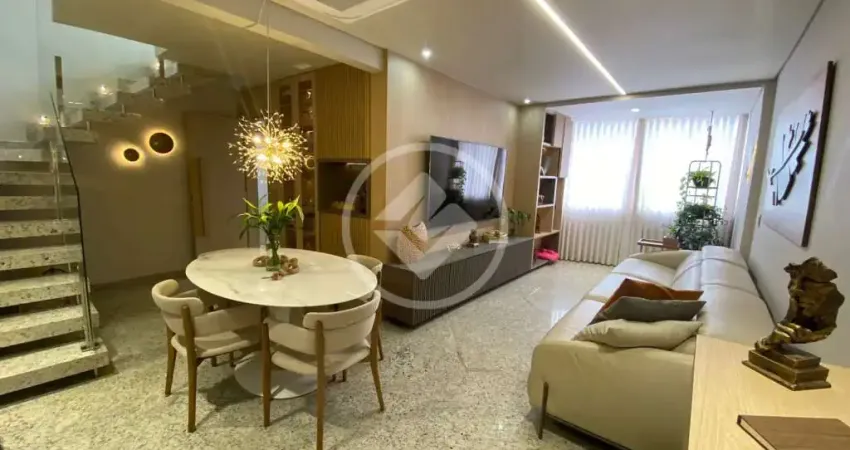 Cobertura 5 quartos, sendo 3 suítes 1 closet ,acabamento todo de luxo codigo: 155389