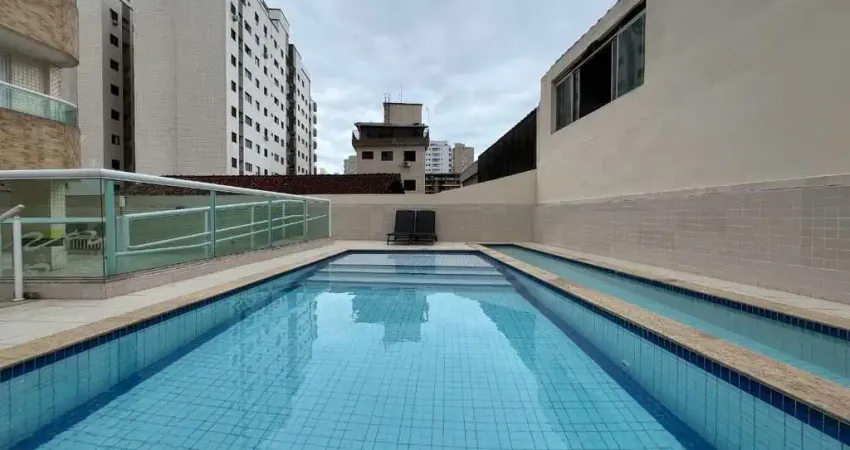 Apartamento à venda em Praia Grande-SP: 1 quarto, 1 sala, 1 banheiro, 1 vaga de garagem, 47m² na Aviação!