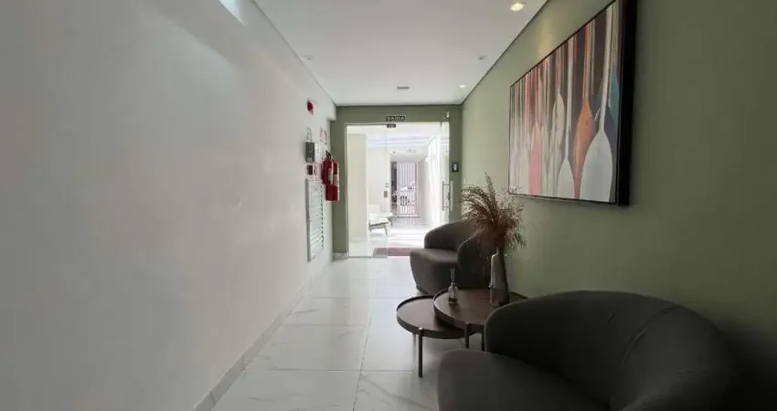 Apartamento à Venda ou Locação em Praia Grande-SP, Bairro Caiçara: 2 Quartos, 1 Sala, 1 Banheiro, 1 Vaga de Garagem - 52m².