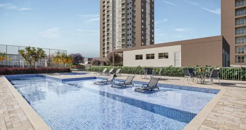 Apartamento com 2 quartos e varanda grill recanto do sol em campinas