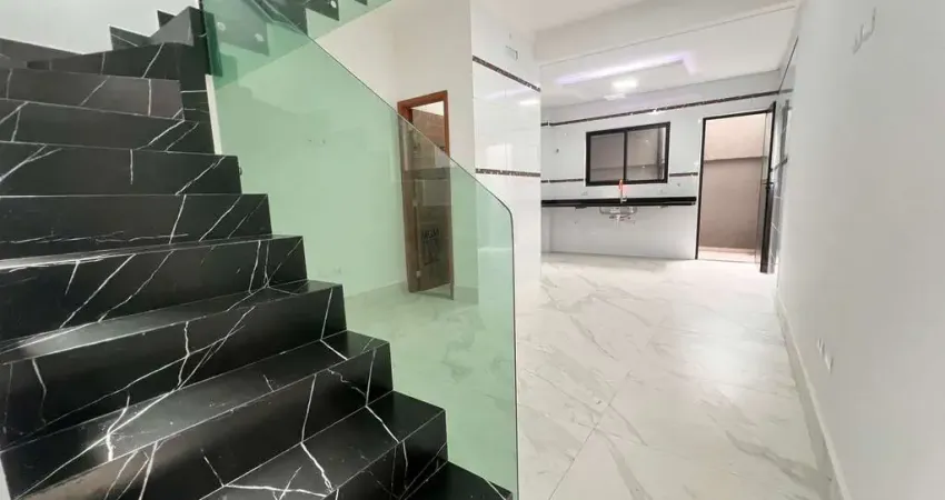 Apartamento à venda em praia grande, bairro maracanã - 2 dormitórios