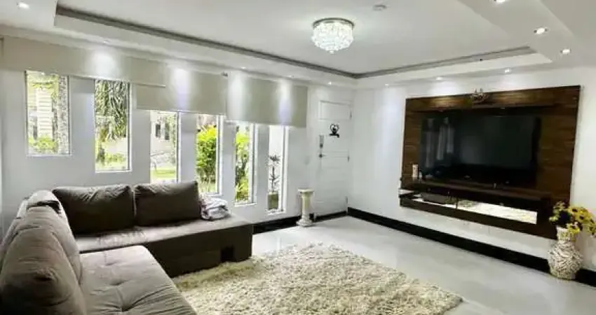 Sobrado de luxo em condomínio fechado com 3 quartos à venda em mirim, praia grande