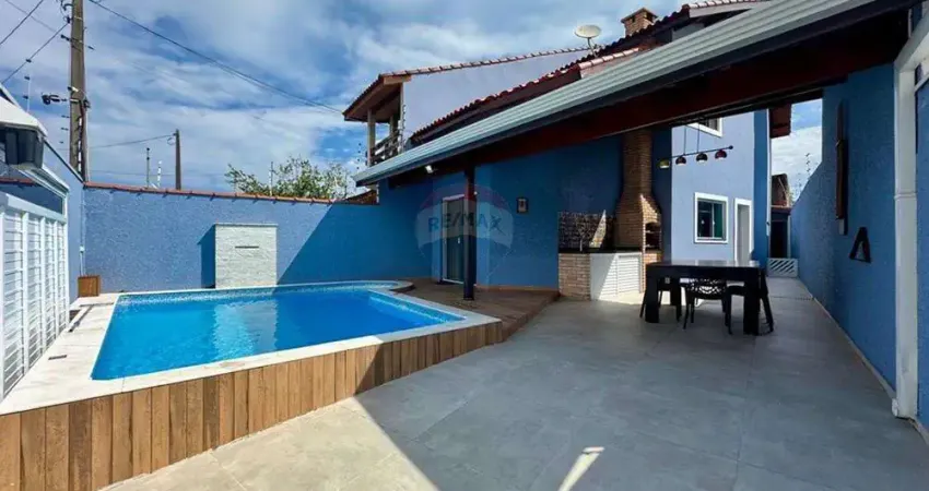 Sobrado para locação definitiva na praia de Peruíbe – Lazer Privativo e Localização Premium