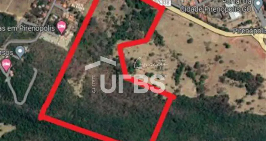 Área em pirenópolis - go 338 -  área para hotel/timeshare com 203.000m²