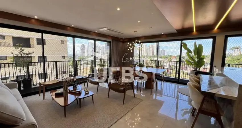 Apartamento mobiliado e decorado - 3 Suítes 162m² - Setor Marista