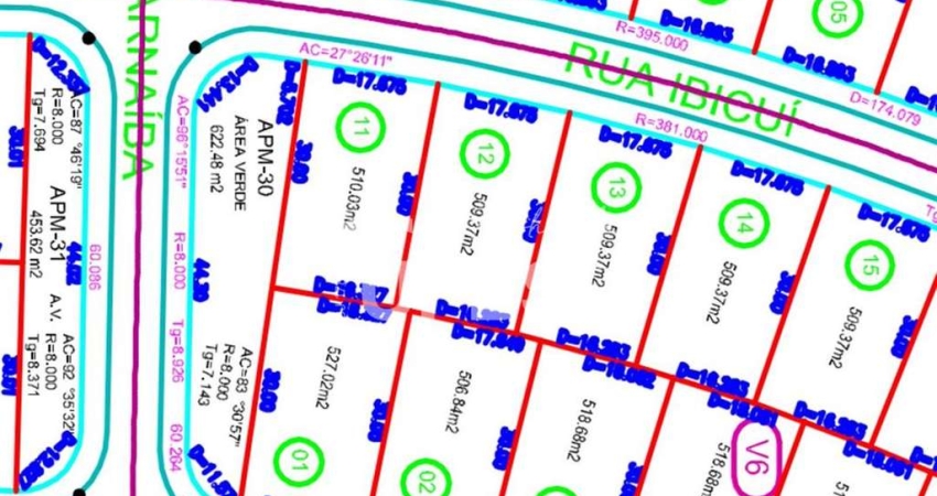 Terreno à venda na Rua Ibicuí, 00, Alphaville Flamboyant Residencial Araguaia, Goiânia